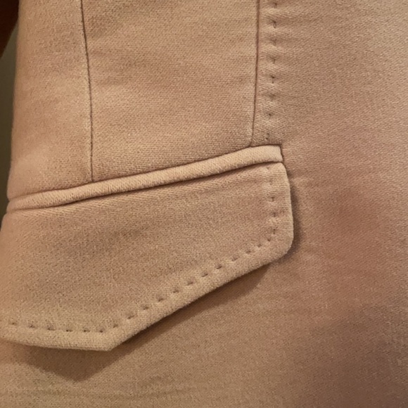 Zara suede blazer, light pink, Size XS - Picture 4 of 4